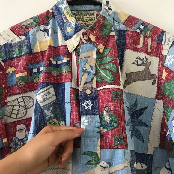 🎄$32 LIMITED EDITION 2001 - REYN SPOONER - SIZE M - Picture 4 of 7